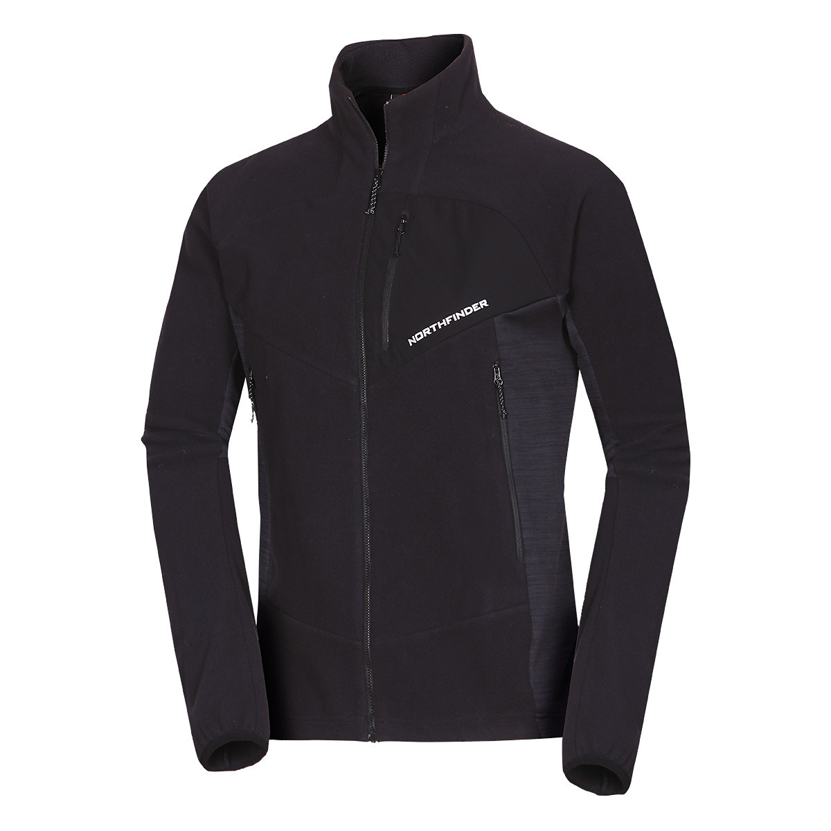 Bluza midlayer polar fleece barbati NORTHFINDER Fulvio negru [1]