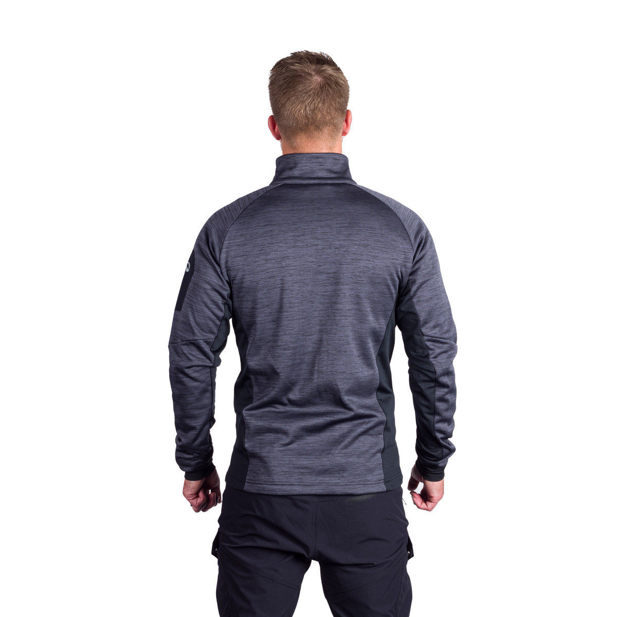 Bluza midlayer multisport barbati fleece NORTHFINDER GENNARO negru [5]