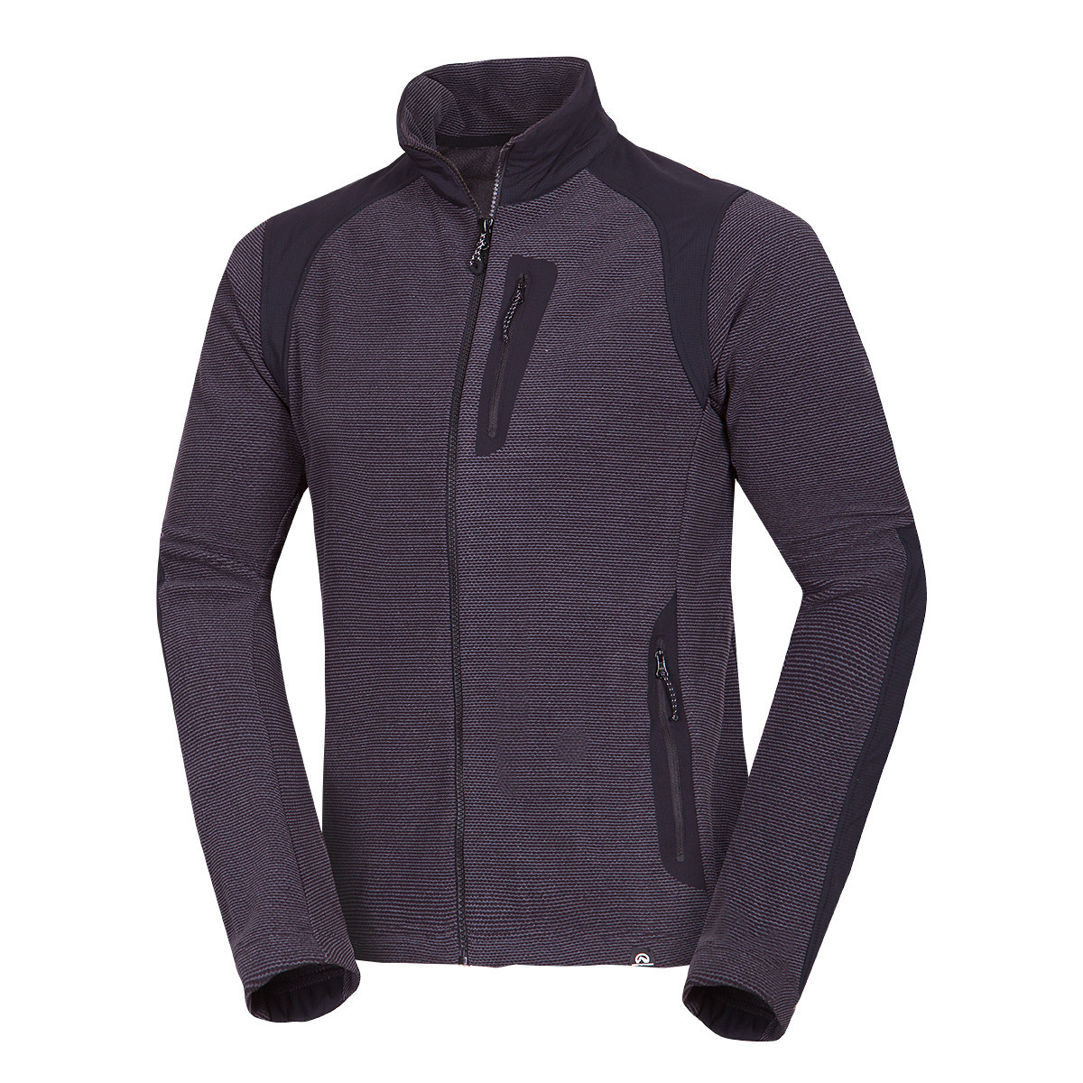 Bluza drumetie barbati fleece Polartec Micro 200 NORTHFINDER  SZYMON negru [1]
