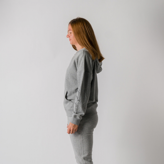 Bluza training bumbac femei NORTHFINDER BODA gri [3]