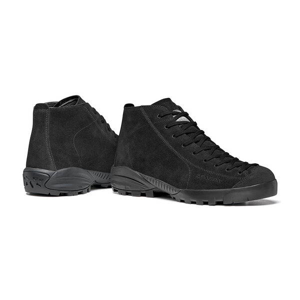 Ghete outdoor barbati piele intoarsa/Gore-Tex SCARPA MOJITO CITY MID GTX WOOL 32685-200/8 negru [6]