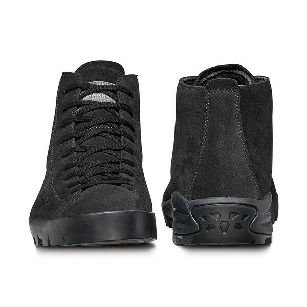Ghete outdoor barbati piele intoarsa/Gore-Tex SCARPA MOJITO CITY MID GTX WOOL 32685-200/8 negru [4]