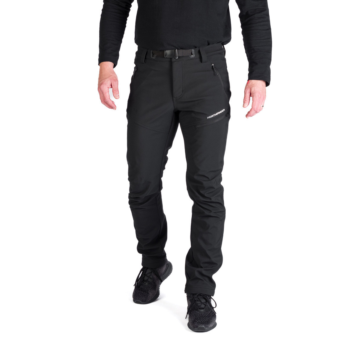 Pantaloni trekking softshell 3L 5K/5K barbati NORTHFINDER Massimo negru [6]