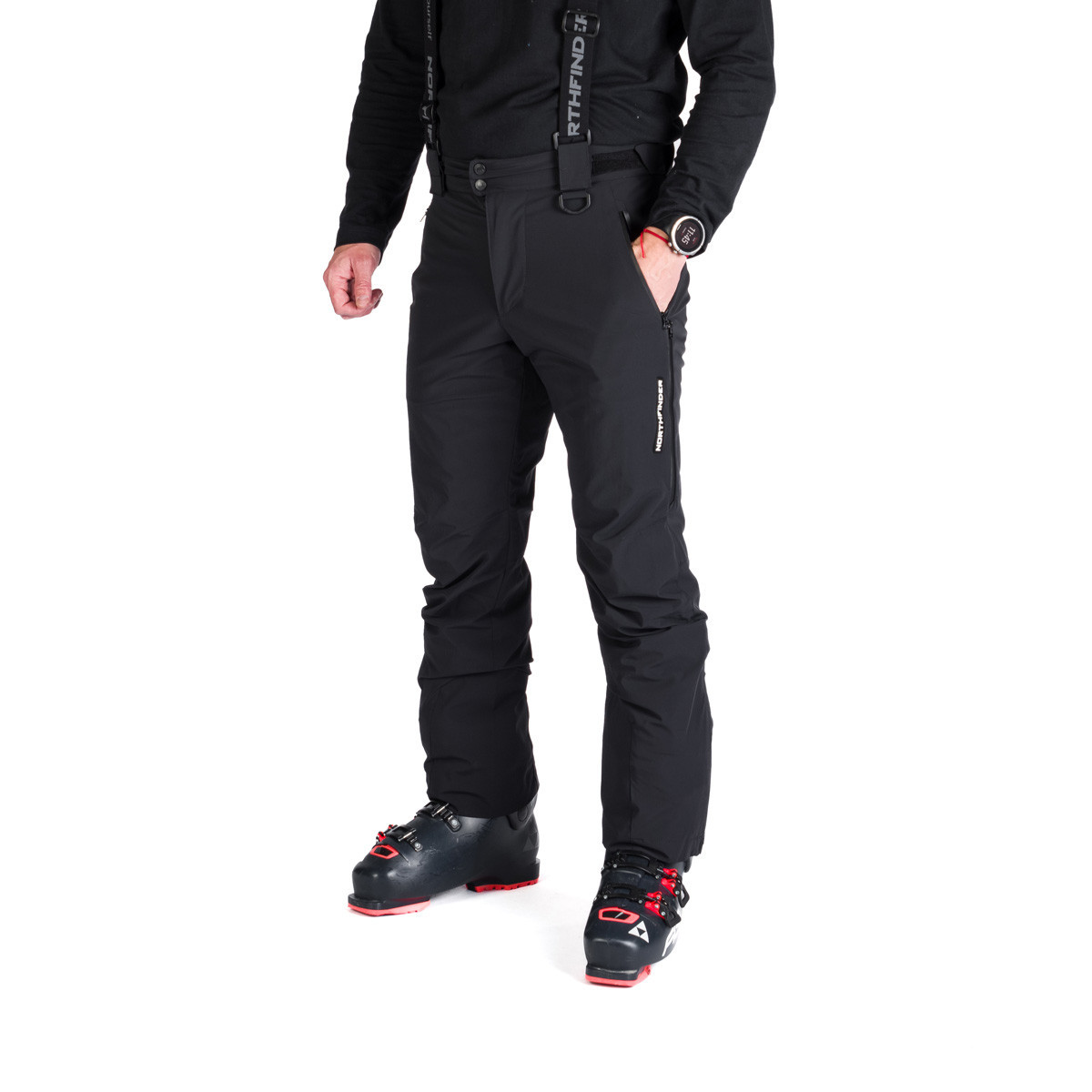 Pantaloni ski 2L 10K/10K barbati NORTHFINDER Vito  negru [6]