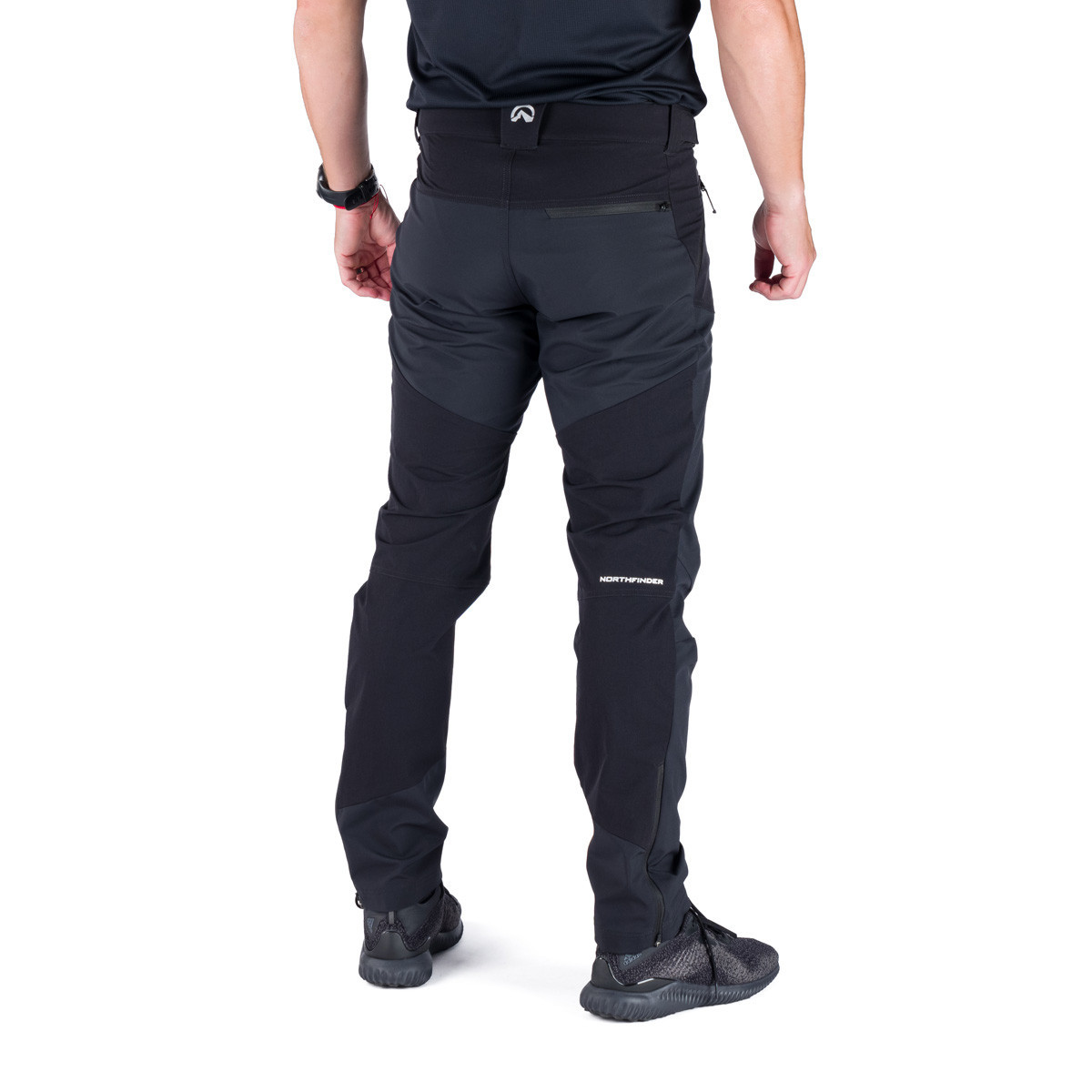 Pantaloni trekking  5K/5K softshell 3L barbati NORTHFINDER FIERO negru [5]