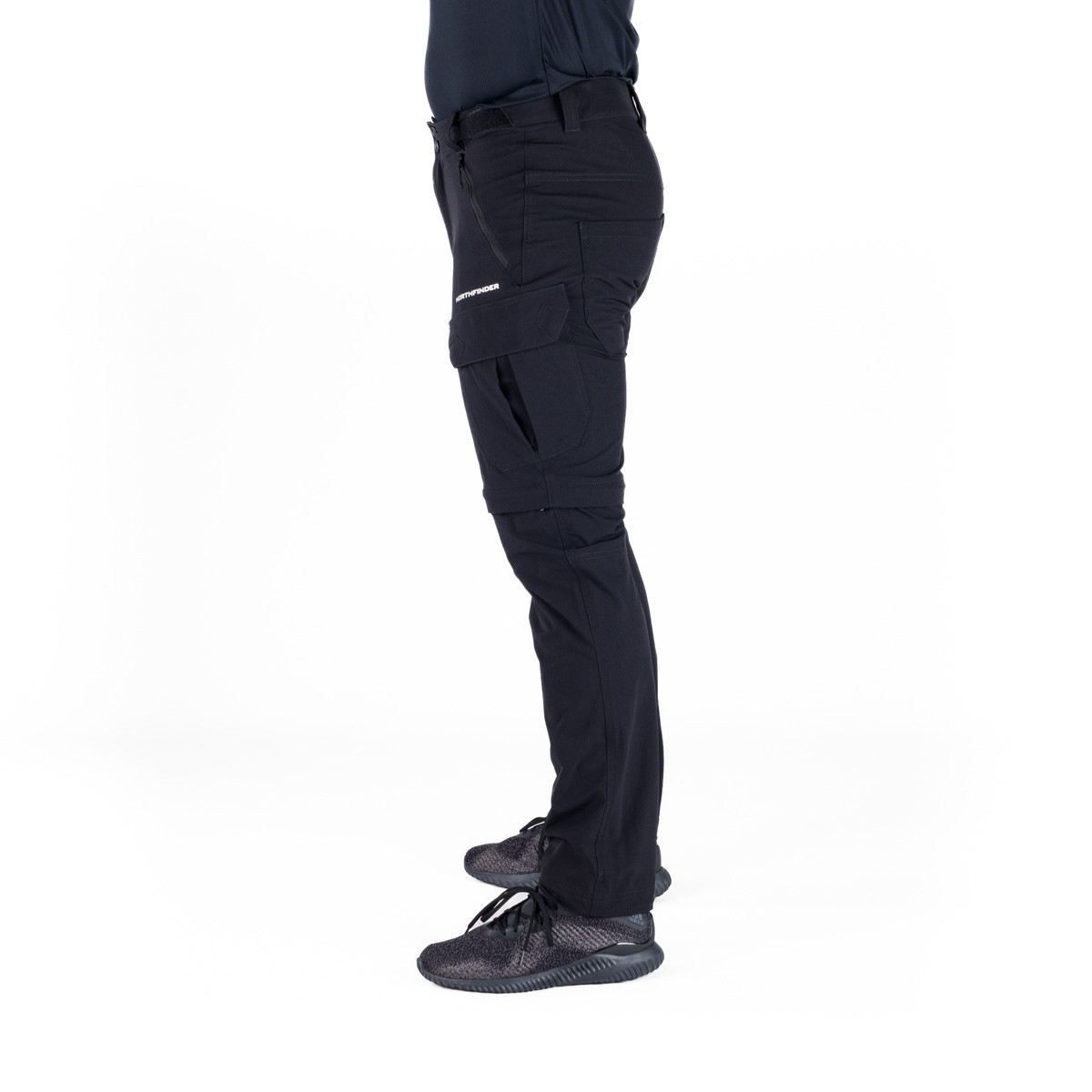 Pantaloni trekking cargo 2-in-1 barbati NORTHFINDER CARUSO negru [4]