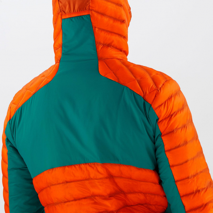 Jacheta ultrausoara izolata barbati SALOMON OUTPEAK portocaliu/verde [5]