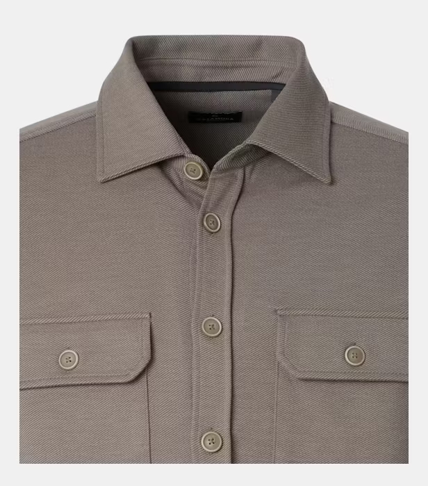 Camasa Overshirt barbati CASA MODA bej [3]