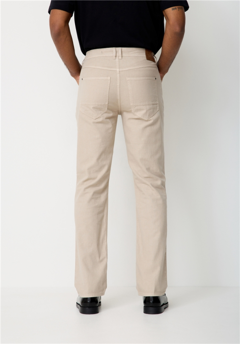 Pantaloni subtiri bumbac/in 5 buzunare barbati PADDOCK'S BEN bej [2]