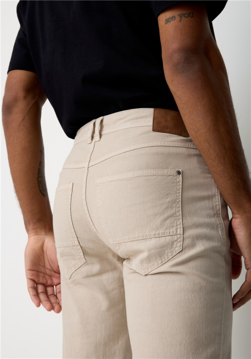 Pantaloni subtiri bumbac/in 5 buzunare barbati PADDOCK'S BEN bej [4]