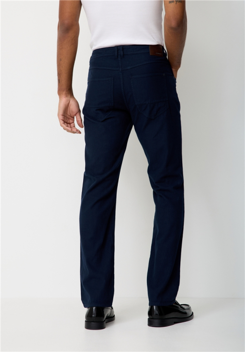 Pantaloni subtiri bumbac/in 5 buzunare barbati PADDOCK'S BEN bleumarin [2]