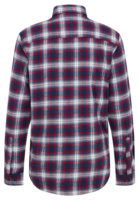 Camasa flanel bumbac barbati PADDOCK'S rosu/a;bastru [2]