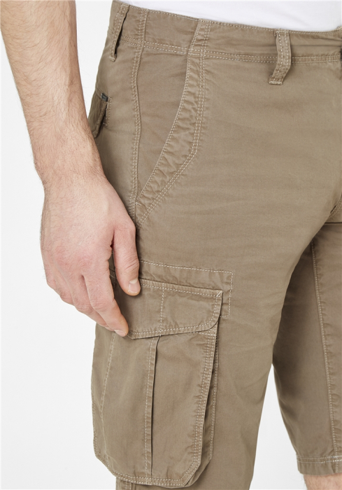 Pantaloni scurti cargo barbati PADDOCK'S Chuck cafeniu [4]