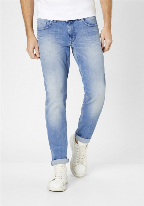 Blugi subtiri Slim barbati PADDOCK'S DEAN motion&comfort 4803 bleu vintage [2]