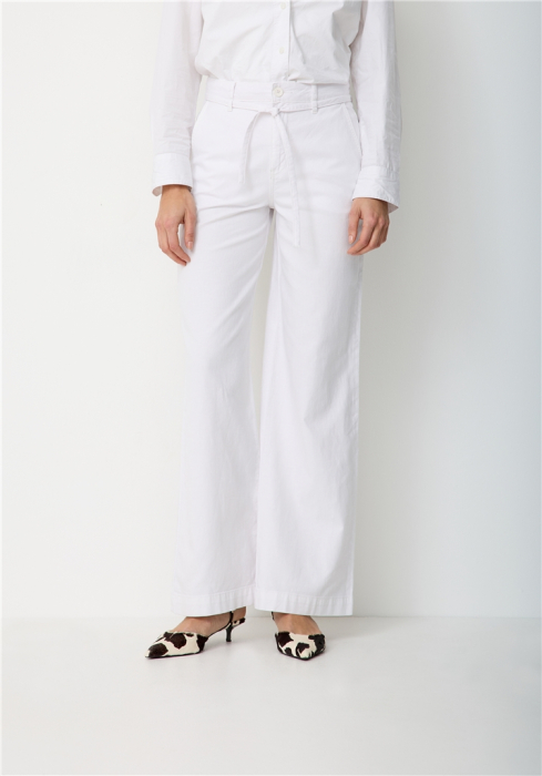 Pantaloni femei PADDOCK'S MARLENE 60585 7571 alb [2]