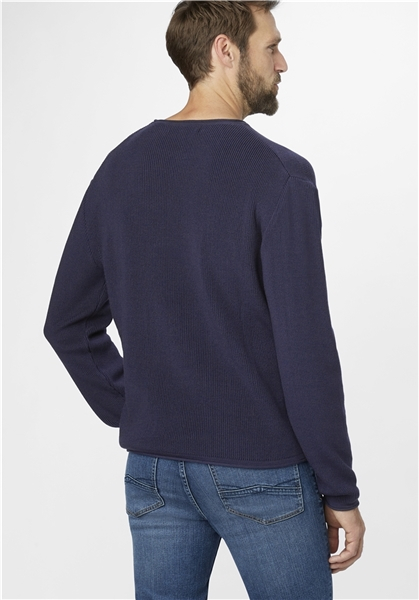 Pulover O-neck barbati PADDOCK'S 381286964 bleumarin [4]
