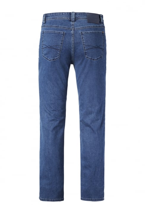 Blugi subtiri barbati PADDOCK'S Ranger Light Denim 4514 albastru [4]