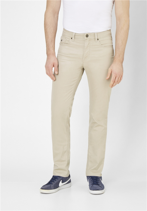 Blugi subtiri barbati PADDOCK'S Ranger Pipe Slim bej 0200 [2]