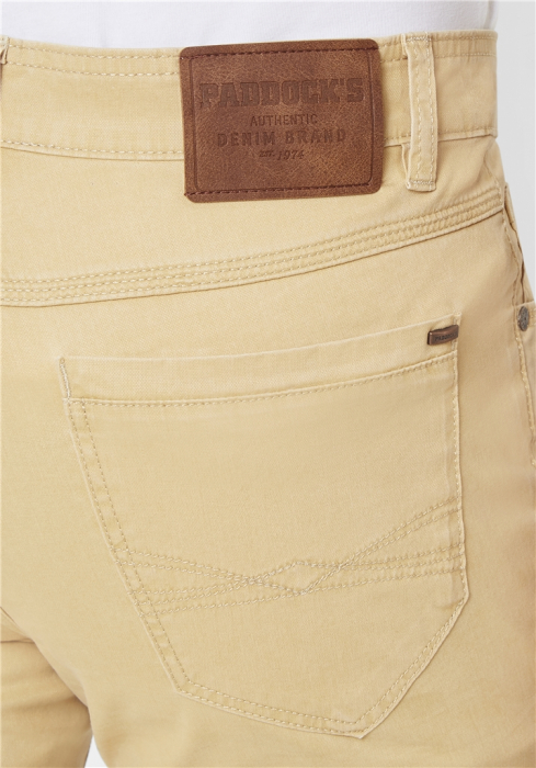Blugi subtiri barbati PADDOCK'S Ranger Pipe Slim galben 1600 [6]