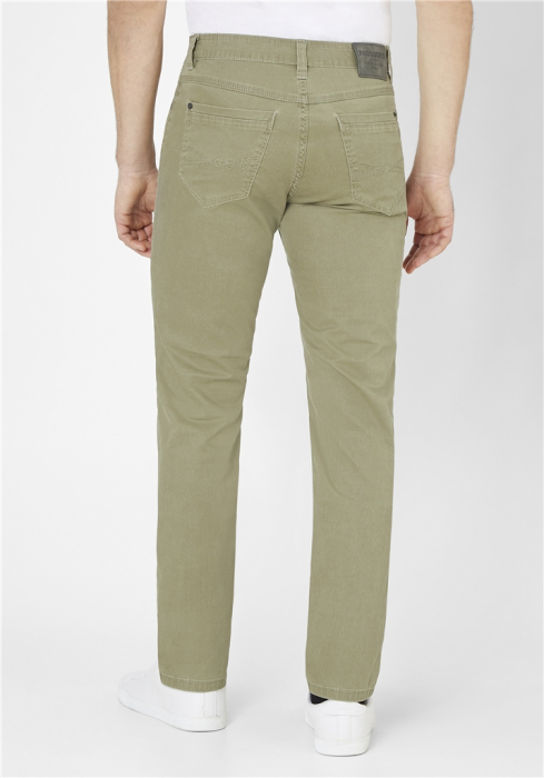 Blugi subtiri barbati PADDOCK'S Ranger Pipe Slim kaki 2900 [3]