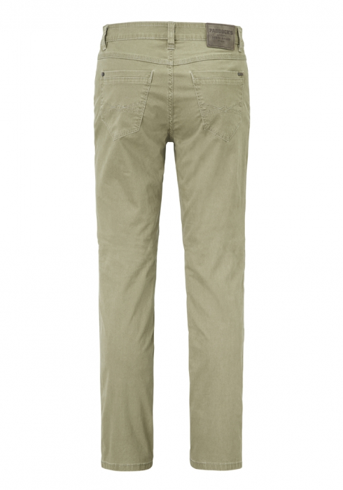 Blugi subtiri barbati PADDOCK'S Ranger Pipe Slim kaki 2900 [4]