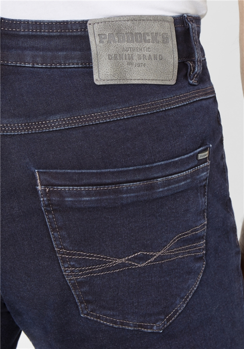 Blugi barbati PADDOCK'S RANGER PIPE Slim 4701 bleumarin/negru [6]