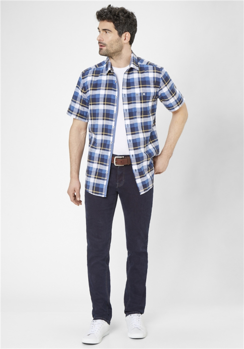 Blugi barbati PADDOCK'S RANGER PIPE Slim 4701 bleumarin/negru [7]