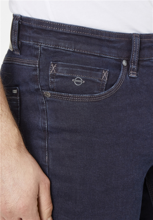 Blugi barbati PADDOCK'S RANGER PIPE Slim 4701 bleumarin/negru [3]