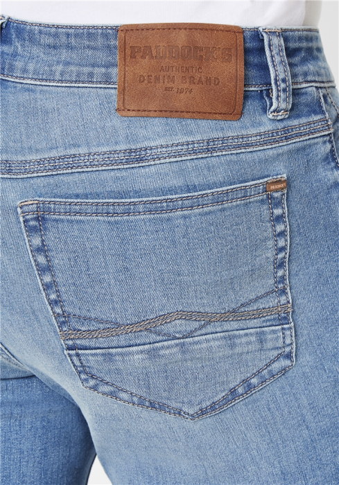 Blugi barbati PADDOCK'S Ranger Pipe Slim bleu 5455 [7]