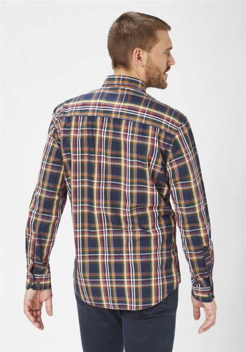 Camasa casual bumbac barbati PADDOCK'S multicolor carouri [4]