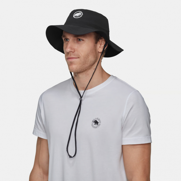 Palarie drumetie unisex MAMMUT Runbold negru [2]