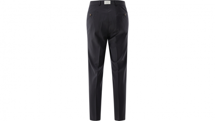 Pantalon costum lana CERRUTI m&m barbati Carl Gross Modern Steve bleumarin [2]