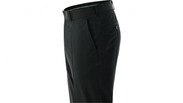 Pantalon costum lana CERRUTI m&m barbati Carl Gross Modern Steve negru [3]