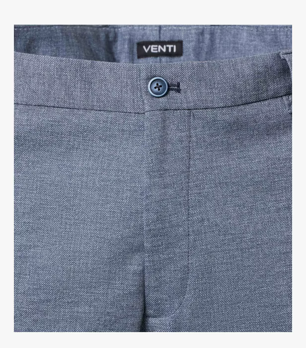 Pantaloni costum mix&match barbati VENTI albastru [3]