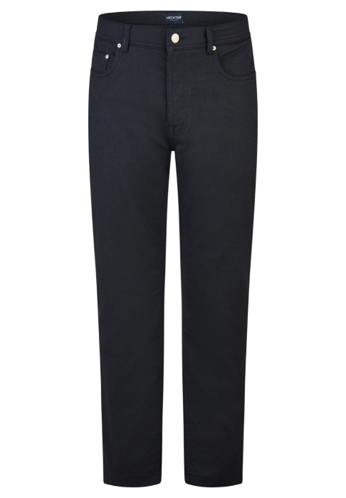 Pantaloni 5 buzunare barbati HECHTER 26050-152396 bleumarin bicolor [1]
