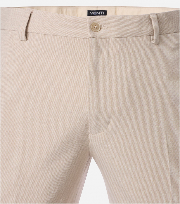 Pantaloni costum mix&match barbati VENTI bej deschis [3]