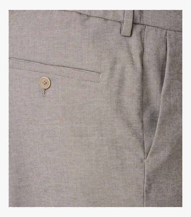 Pantaloni costum mix&match barbati VENTI bej [4]