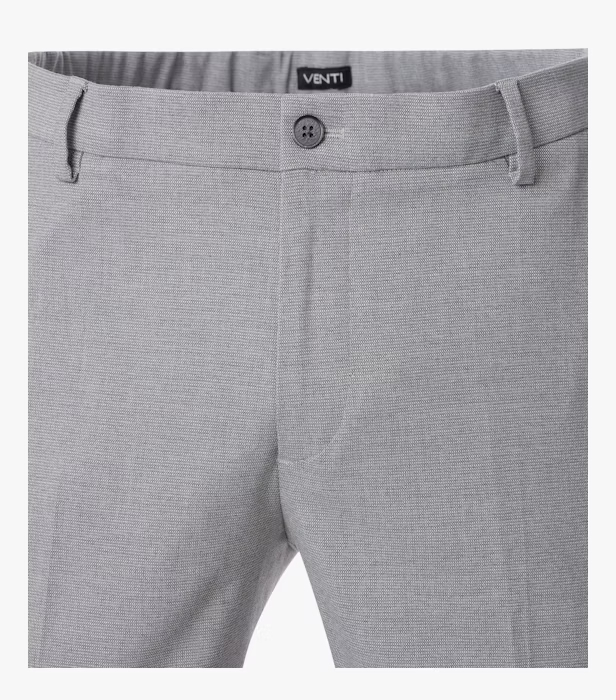 Pantaloni costum mix&match barbati VENTI gri deschis [3]