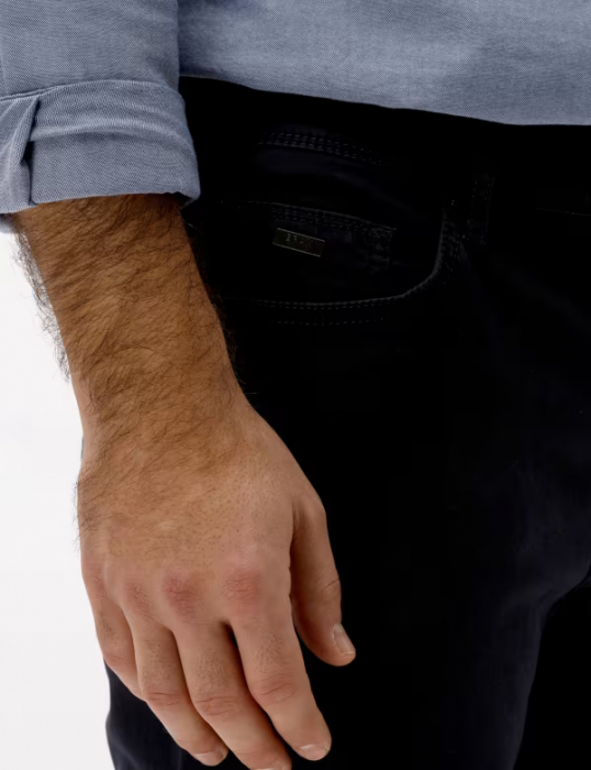 Pantaloni 5pkt bumbac barbati BRAX CADIZ 804000-07864120 bleumarin perma [6]