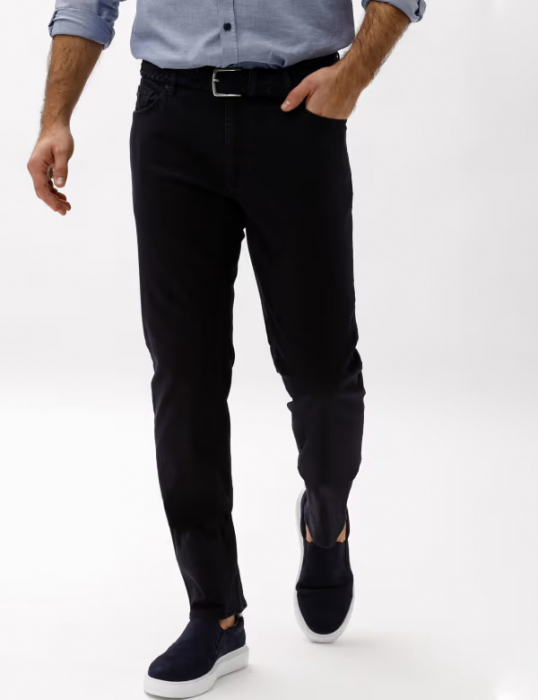 Pantaloni 5pkt bumbac barbati BRAX CADIZ 804000-07864120 bleumarin perma [3]