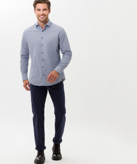 Pantaloni 5pkt bumbac barbati BRAX Marathon CADIZ 813507-7864120-23 albastru [6]