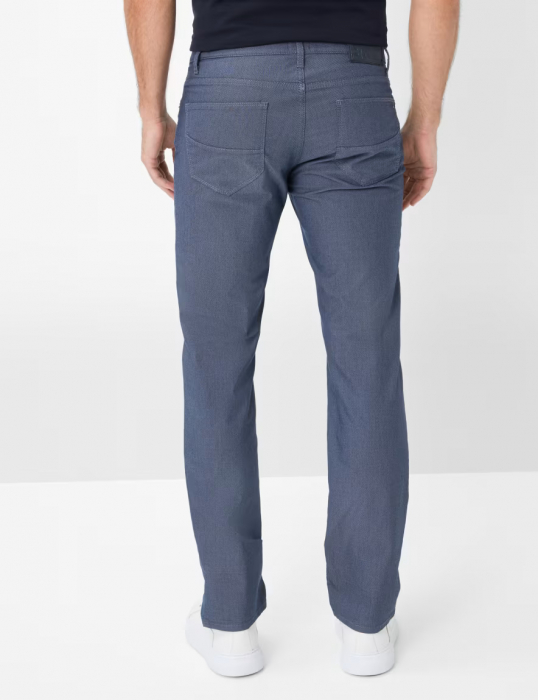 Pantaloni 5pkt barbati BRAX CADIZ TWO TONES Straight bleumarin [6]