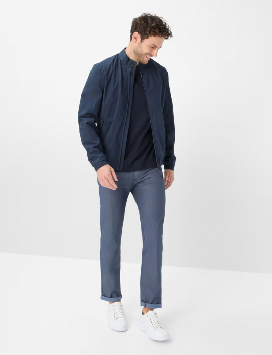 Pantaloni 5pkt barbati BRAX CADIZ TWO TONES Straight bleumarin [3]