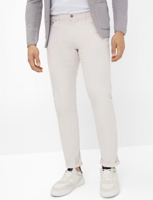 Pantaloni 5 buzunare bumbac barbati BRAX CHUCK Marathon Modern Fit bej [3]