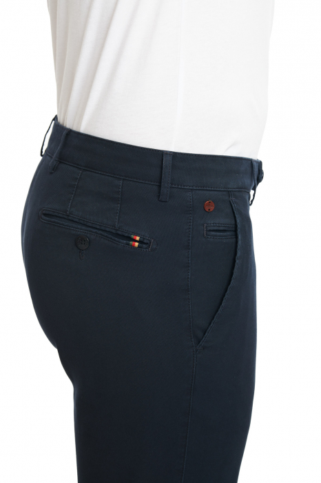 Pantaloni bumbac organic barbati MEYER Modern Bonn-5465 bleumarin [3]