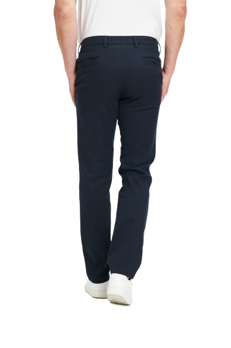 Pantaloni bumbac organic barbati MEYER Modern Bonn-5465 bleumarin [2]