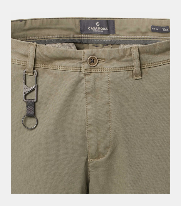 Pantaloni chino subtiri bumbac barbati CASA MODA [3]