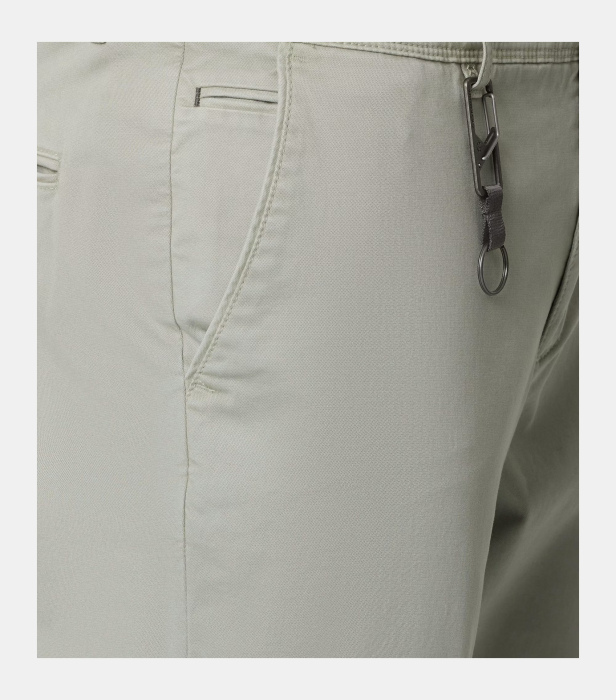 Pantaloni chino subtiri bumbac barbati CASA MODA verde deschis [4]