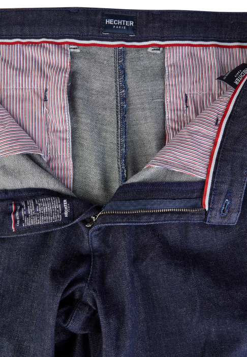 Pantaloni denim chino barbati HECHTER bleumarin [4]