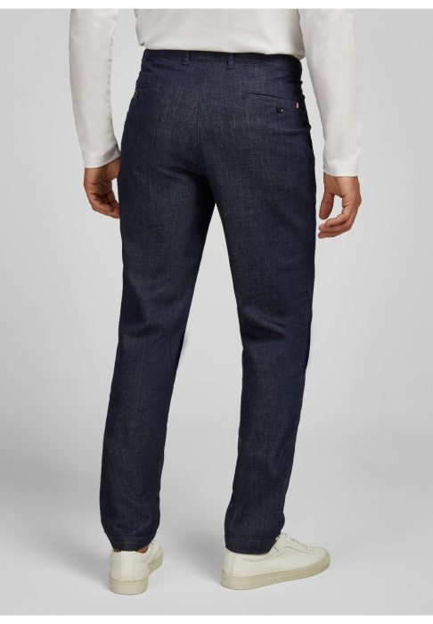 Pantaloni denim chino barbati HECHTER bleumarin [7]
